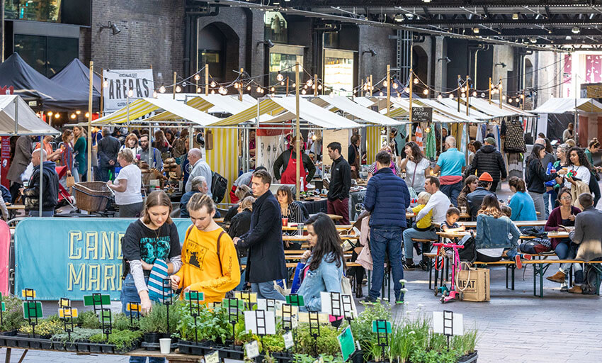 Canopy Market - Eat and Drink your Way along the Piccadilly Line