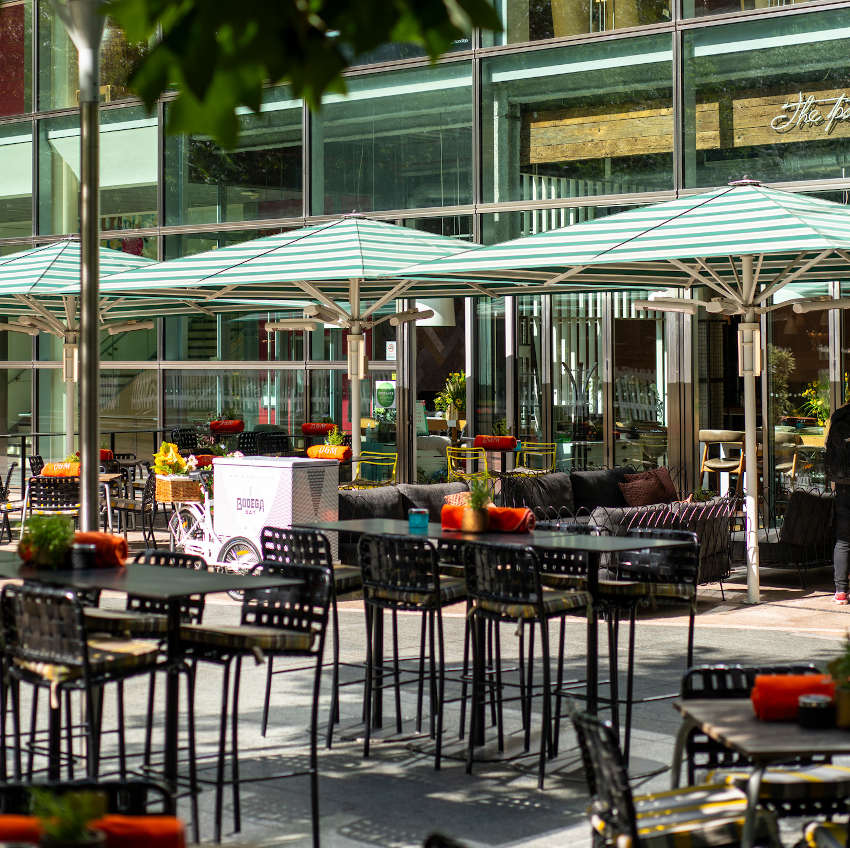 The Parlour, Canada Square - London's Best Outdoor Terraces