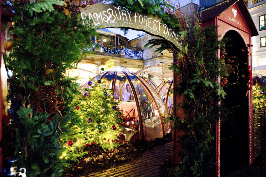 Ramsbury Forest Domes - Christmas Restaurants London