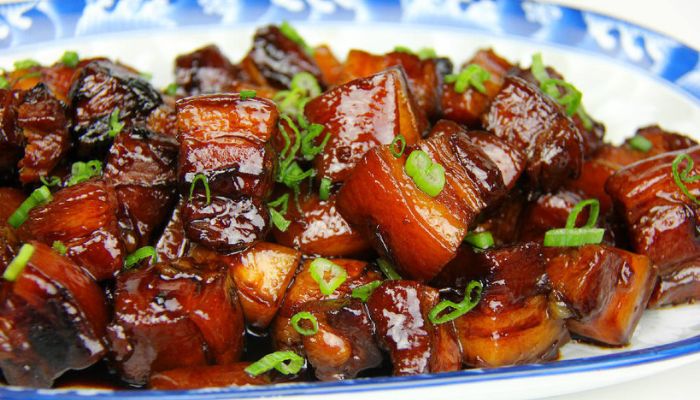Chinese braised Pork Belly - best chinese restaurants in london