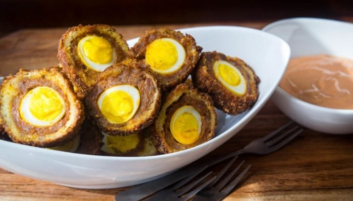Quail Scoth Eggs - Best British Restaurants in London