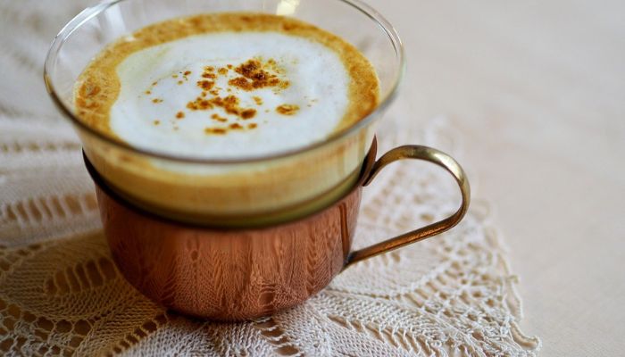 Turmeric Coffee Latte - healthy coffee