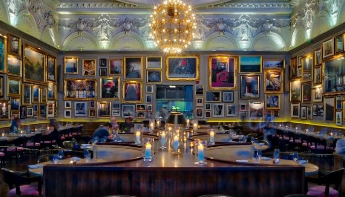 Berners Tavern London - best date restaurants london