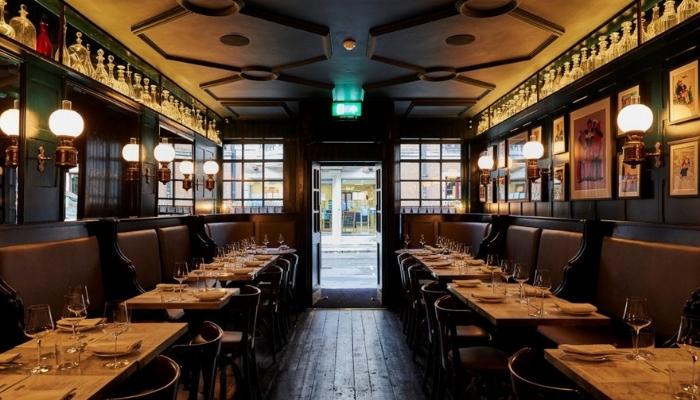 Noble Rot London - best date restaurants london