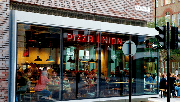 Pizza Union Aldgate - best pizza restaurants in london