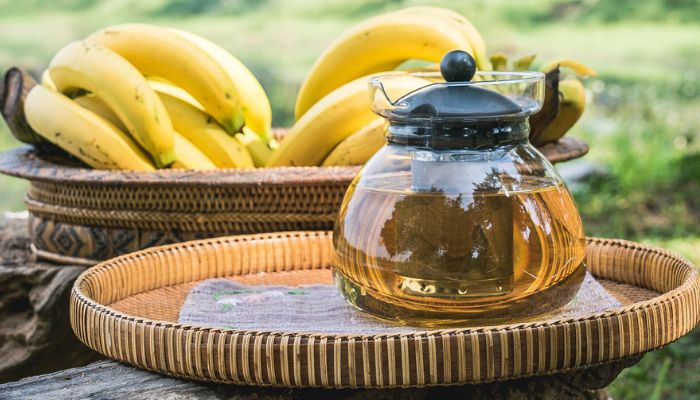 Banana Peel Tea - improve sleep quality