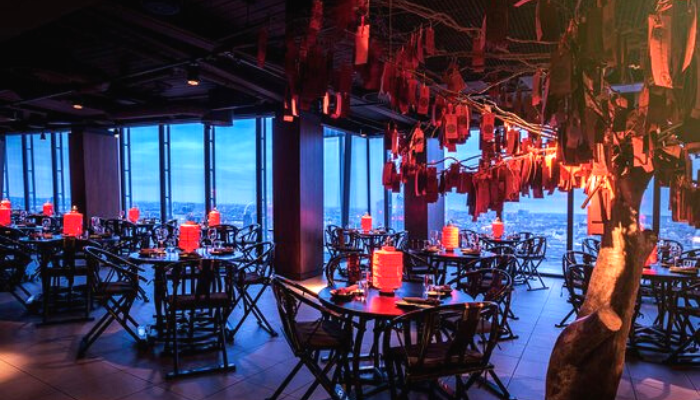 Hutong chinese restaurant in london bridge