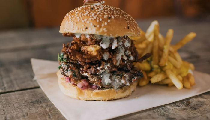 Bhangra Burger of Baba G's - best street food in london