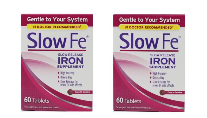 Slow Fe - best iron supplements uk
